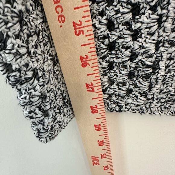 Theory Black and White Knit Sleeveless Tank Sweater Small - Picture 8 of 8